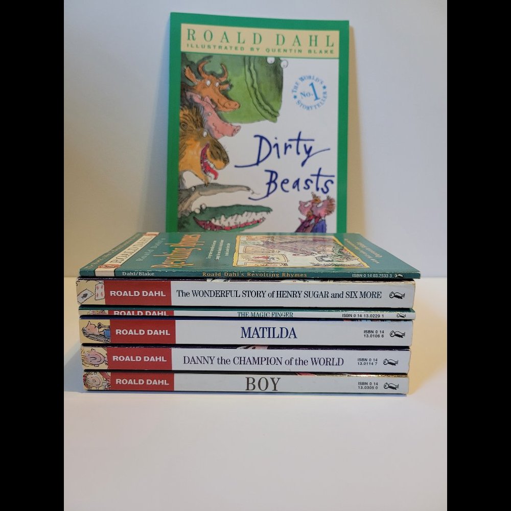 Roald Dahl Lot of 7 Paperback Children's Books